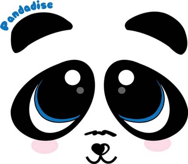 Picture of Pandadise SVG File