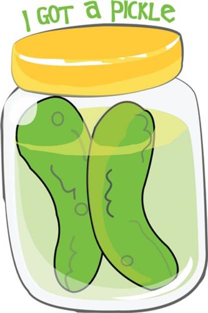 Picture of I Got A Pickle SVG File