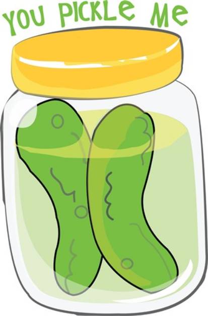 Picture of You Pickle Me SVG File