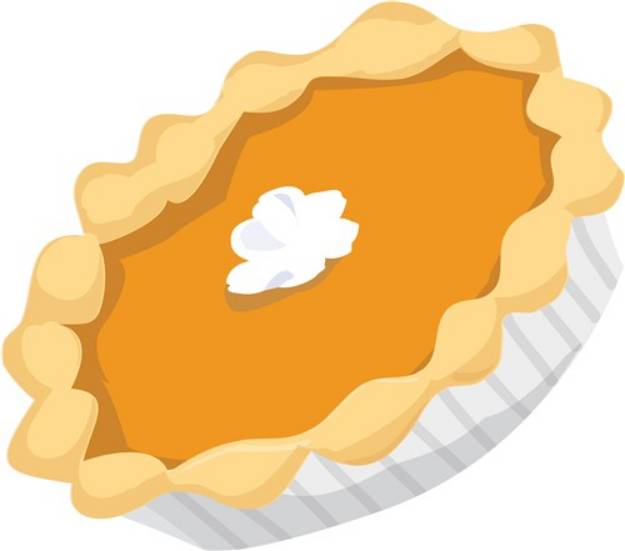 Picture of Pumpkin Pie SVG File
