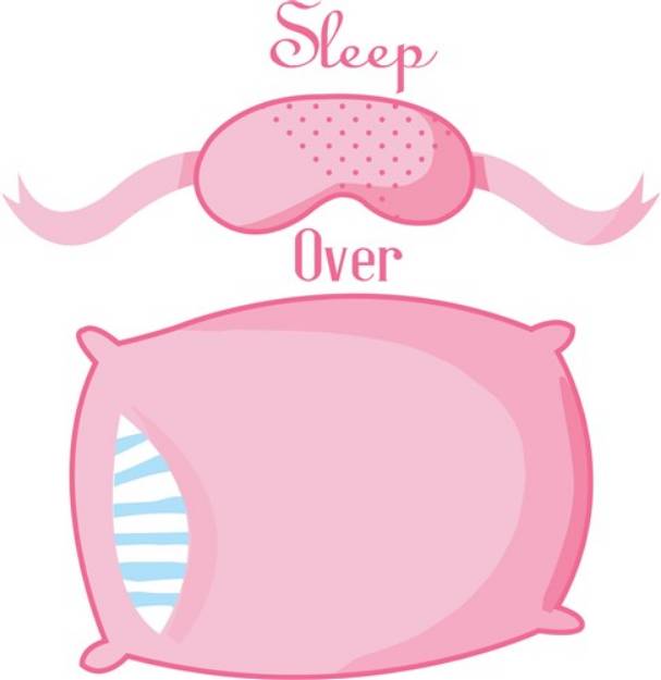 Picture of Sleep Over SVG File