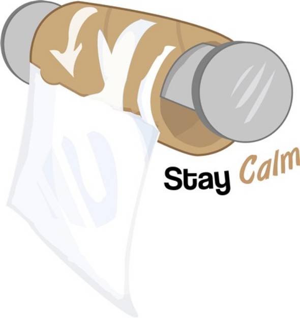 Picture of Stay Calm SVG File