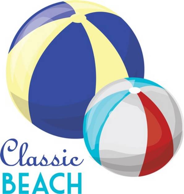 Picture of Classic Beach SVG File