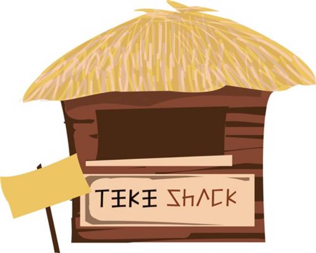Picture of Tiki Shack SVG File