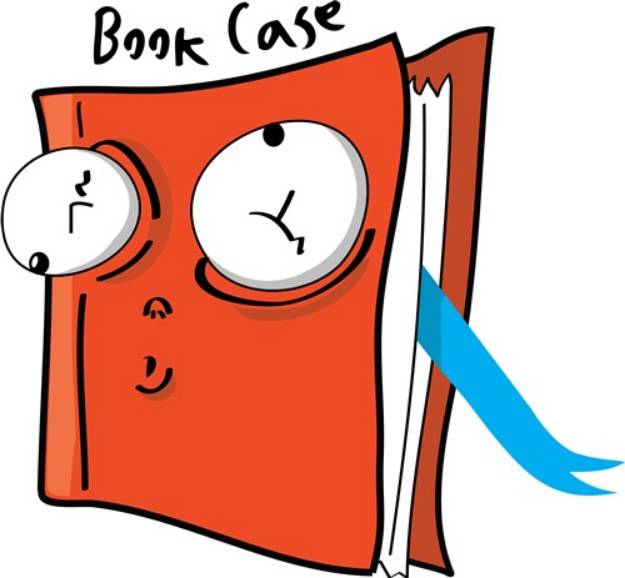 Picture of Book Case SVG File