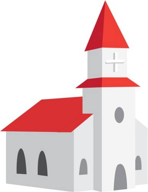 Picture of Church SVG File