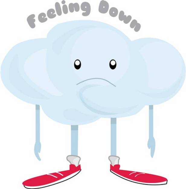 Picture of Feeling Down SVG File