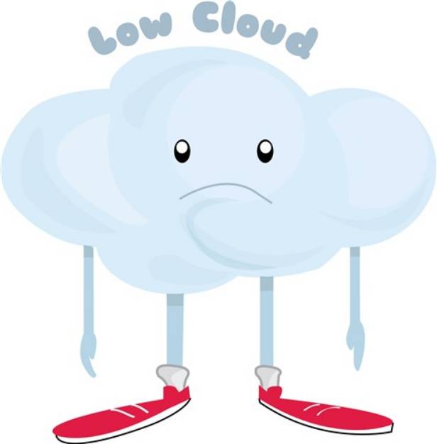 Picture of Low Cloud SVG File