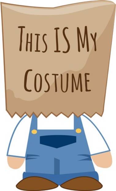 Picture of This Is My Costume SVG File