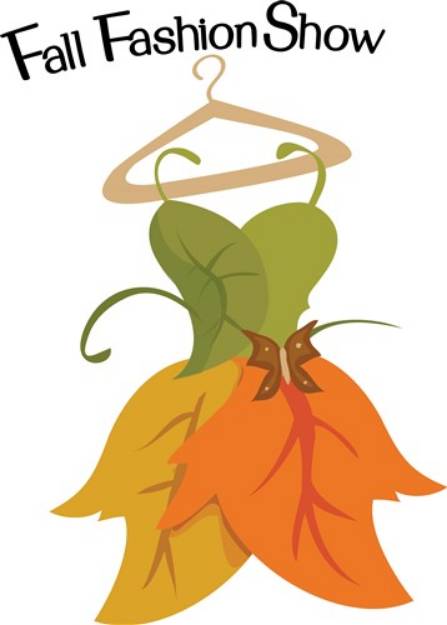 Picture of Fall Fashion Show SVG File