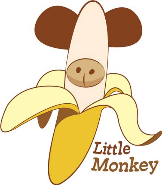 Picture of Little Monkey SVG File