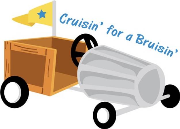 Picture of Cruisin For A Bruisin SVG File