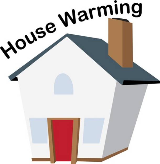 Picture of House Warming SVG File