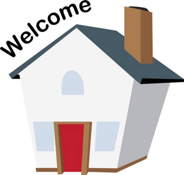 Picture of Welcome House SVG File