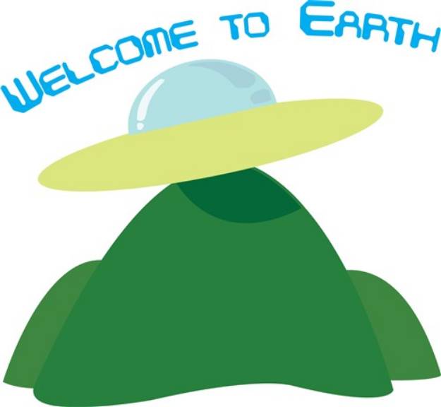 Picture of Welcome To Earth SVG File