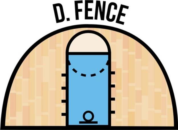 Picture of D. Fence SVG File