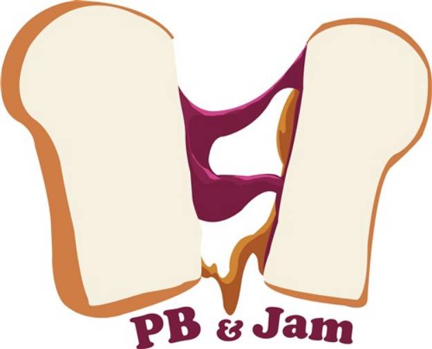 Picture of PB & Jam SVG File