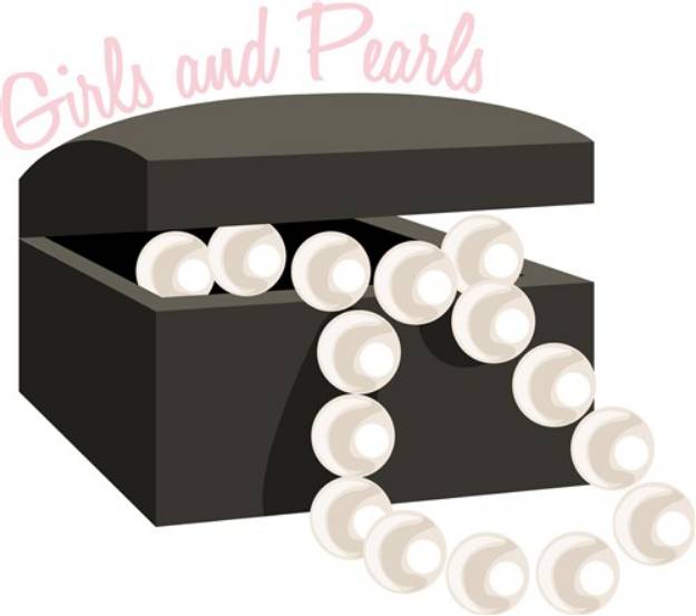 Picture of Girls and Pearls SVG File