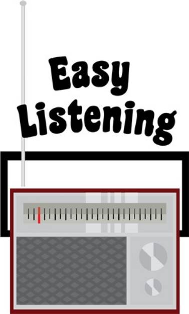 Picture of Easy Listening SVG File