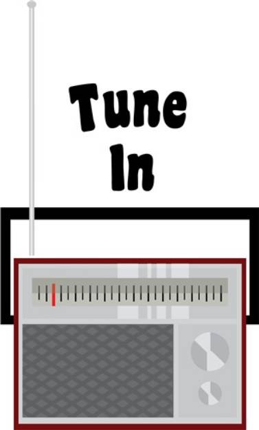 Picture of Tune In SVG File
