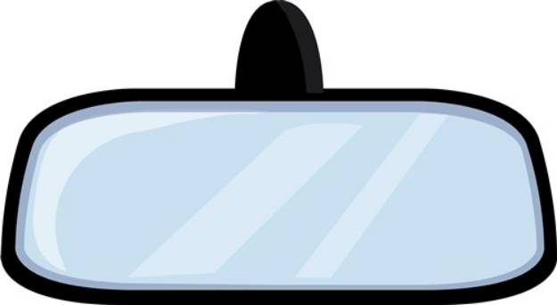 Picture of Rear View Mirror SVG File