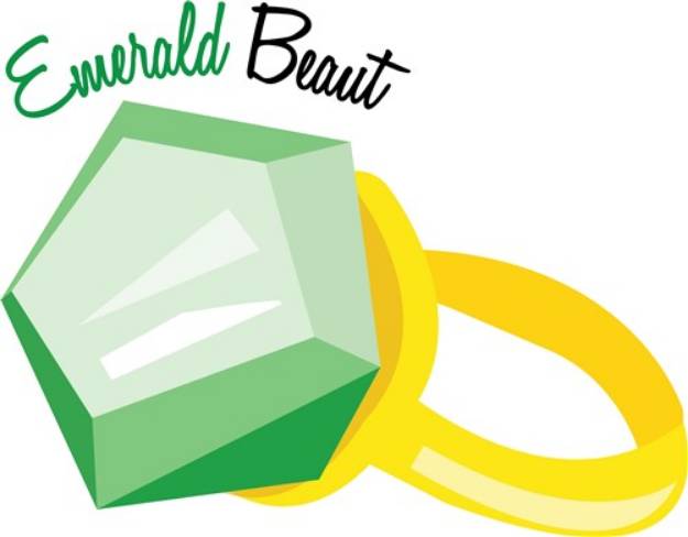 Picture of Emerald Beaut SVG File