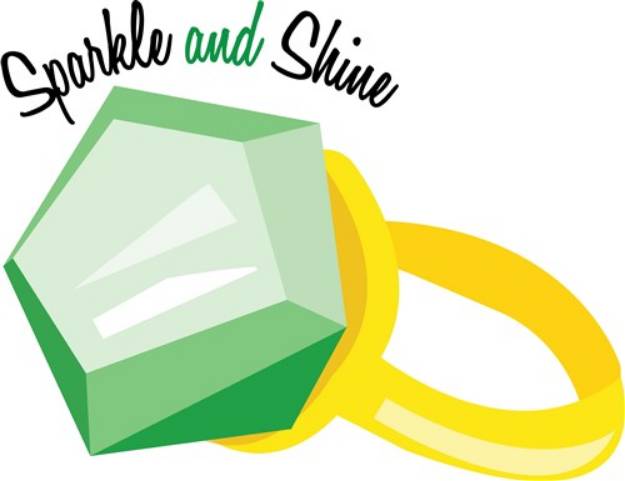 Picture of Sparkle and Shine SVG File