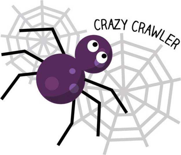 Picture of Crazy Crawler SVG File