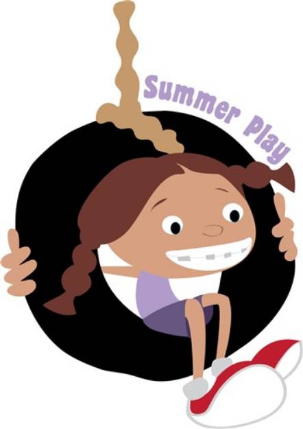 Picture of Summer Play SVG File
