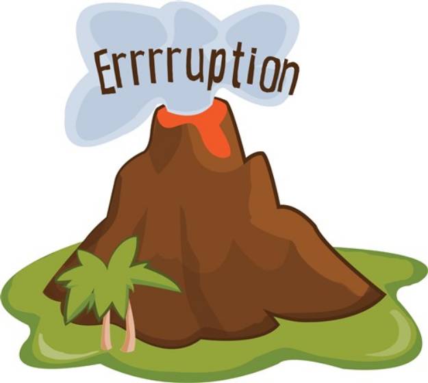 Picture of Errruption SVG File