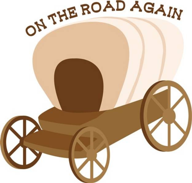 Picture of On The Road Again SVG File