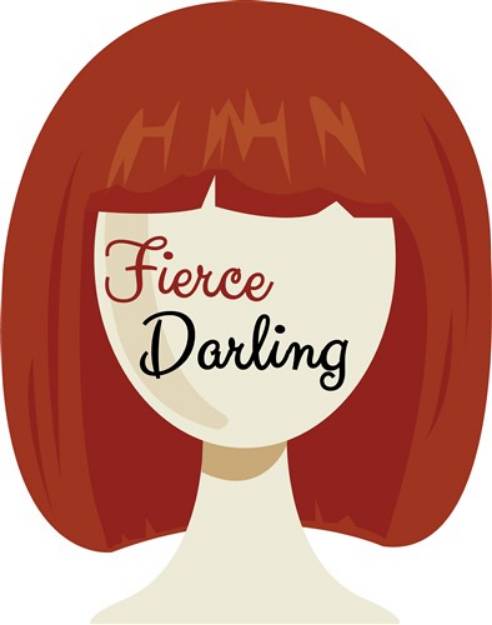 Picture of Fierce Darling SVG File