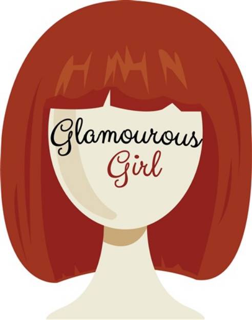Picture of Glamourous Girl SVG File