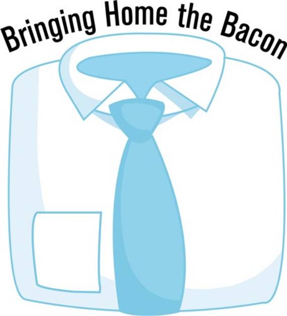 Picture of Bringing Home The Bacon SVG File