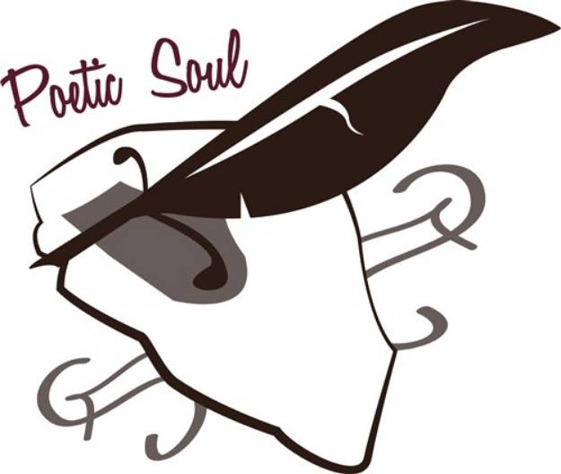 Picture of Poetic Soul SVG File