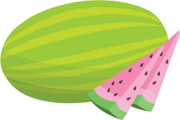 Picture of Watermelon SVG File