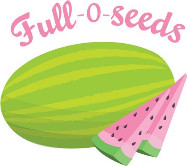 Picture of Full O Seeds SVG File