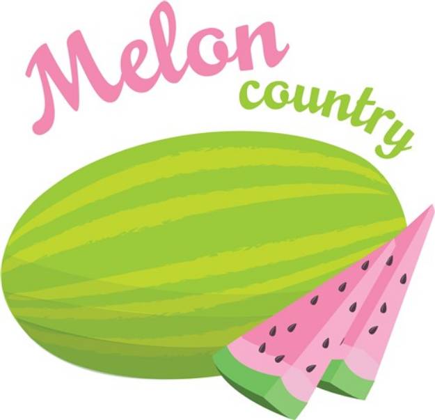 Picture of Melon Country SVG File
