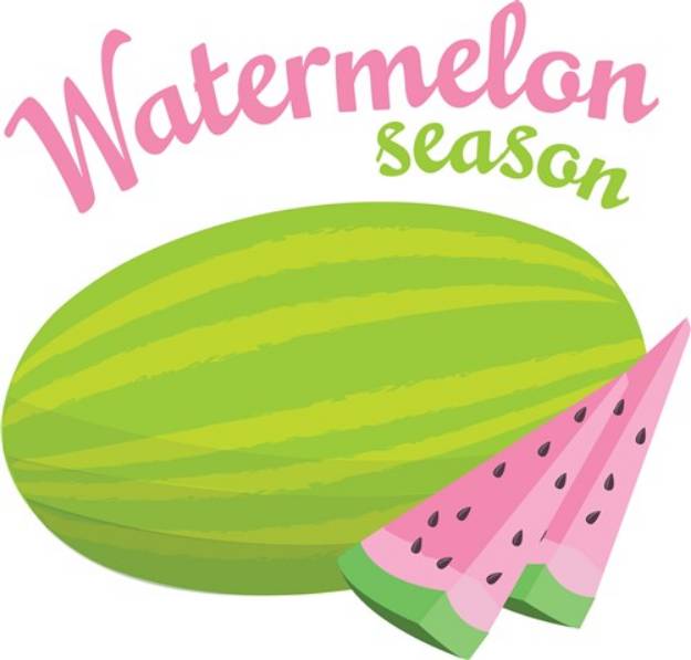 Picture of Watermelon Season SVG File