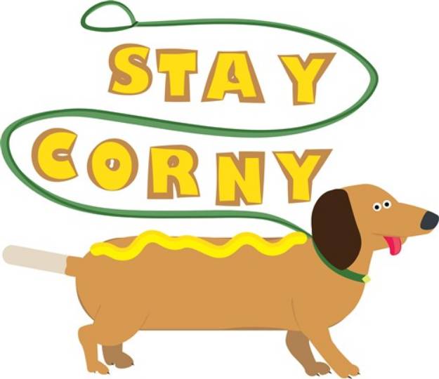 Picture of Stay Corny SVG File