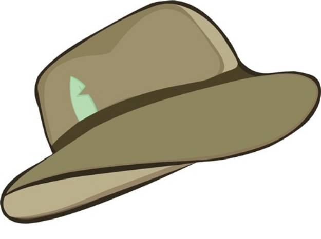 Picture of Fedora Hat SVG File