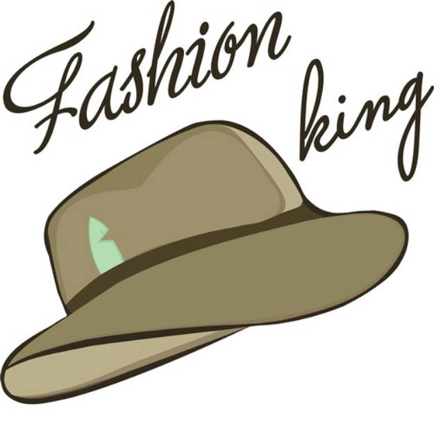 Picture of Fashion King SVG File