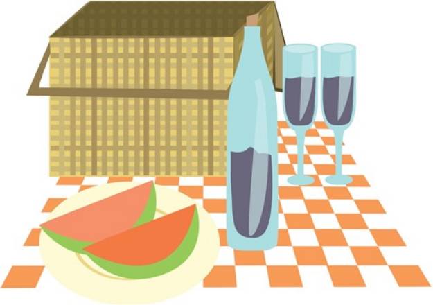 Picture of Picnic Lunch SVG File