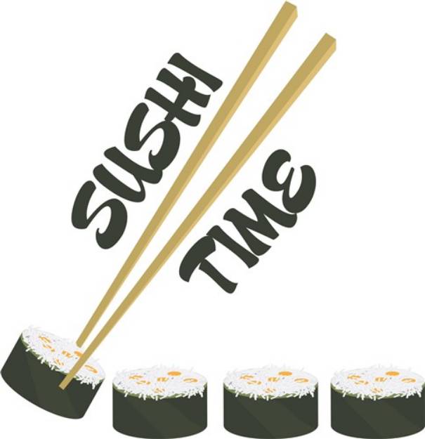 Picture of Sushi Time SVG File