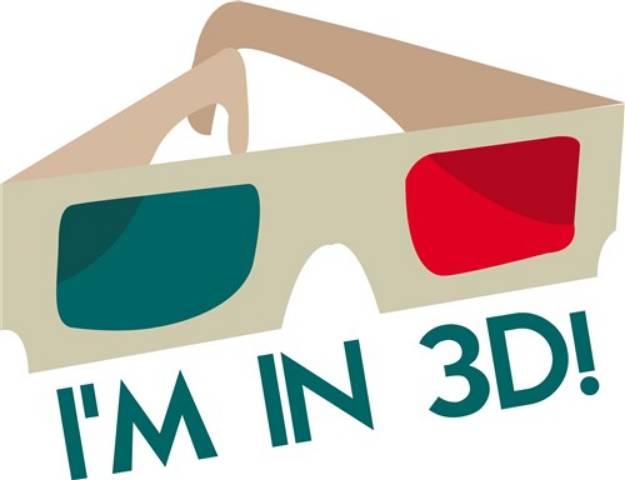 Picture of Im In 3D! SVG File