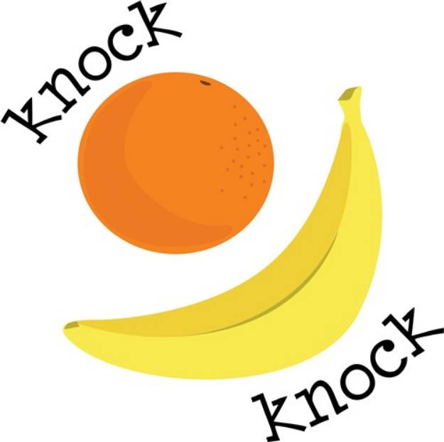 Picture of Knock Knock SVG File