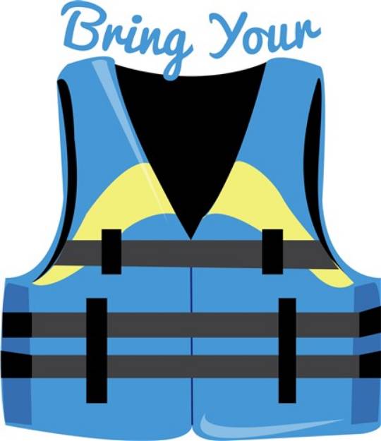 Picture of Bring Your Vest SVG File