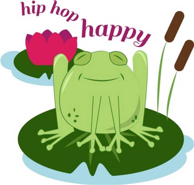 Picture of Hip Hop Happy SVG File