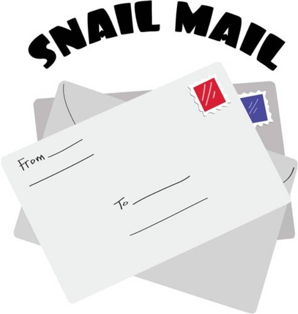Picture of Snal Mail SVG File