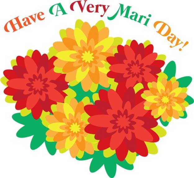 Picture of Very Mari Day SVG File